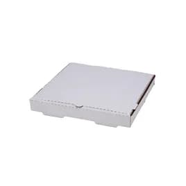 Pizza Box 14X14 IN Corrugated Paperboard White Plain 50/Case