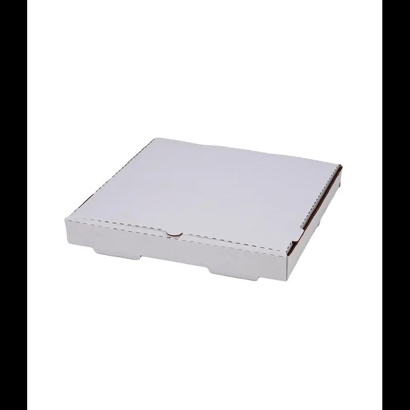 Pizza Box 12X14 IN Corrugated Paperboard White Plain 50/Case