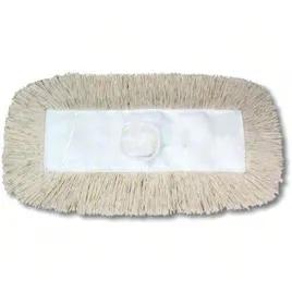 Netcare® Dust Mop Head 5X48 IN White Cotton Cut End Semi Launderable Economy 1/Each