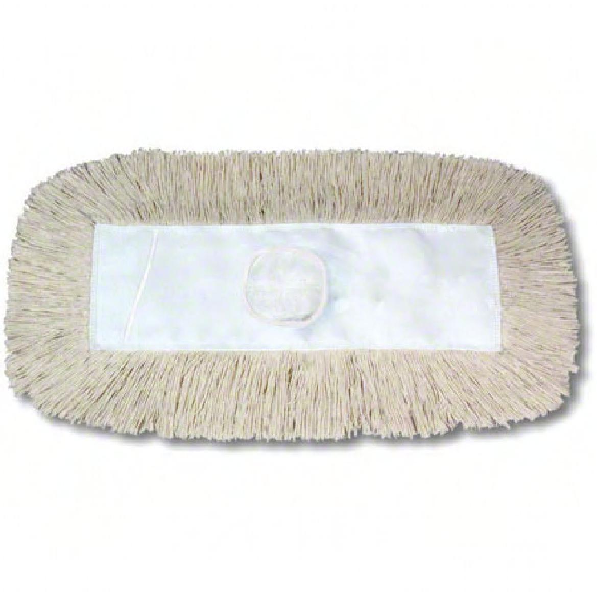 Netcare® Dust Mop Head 5X48 IN White Cotton Cut End Semi Launderable Economy 1/Each
