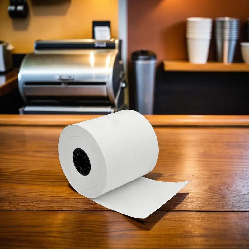 Register Tape Roll 3.125IN X273FT Paper White 55 Grams Thermal 50/Case