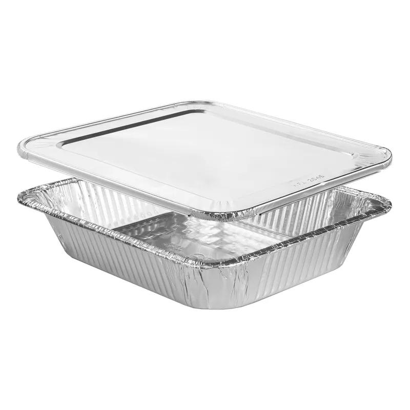 Lid Flat 1/2 Size 12.75X10.5 IN Aluminum For Steam Table Pan 100/Case