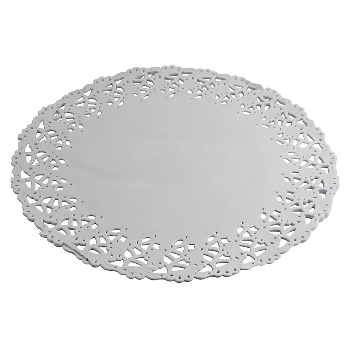 Doily 10 IN Paper White Lace Round 500/Box