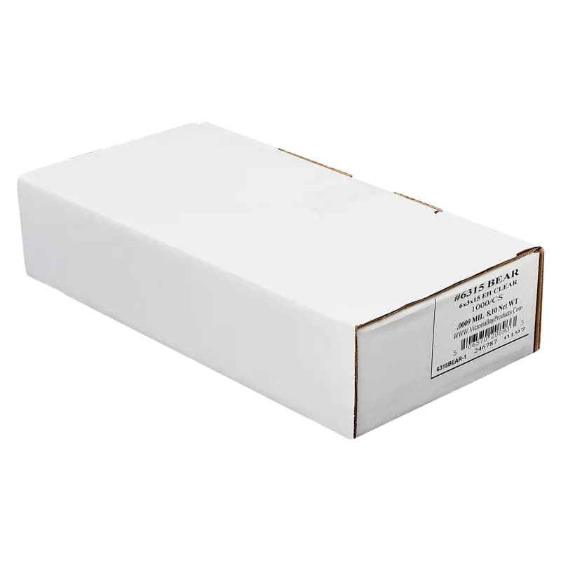 Victoria Bay Bag 6X3X15 IN LLDPE 0.9MIL Extra Heavy Clear 1000/Case