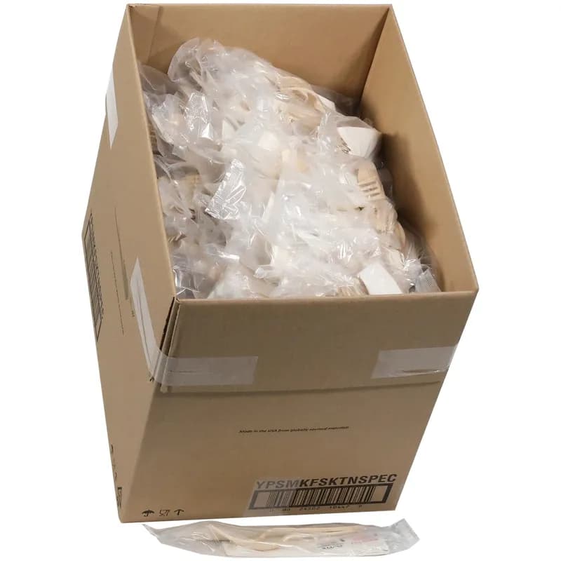 3PC Cutlery Kit PSM Tan With Fork,Knife,Spoon 250/Case