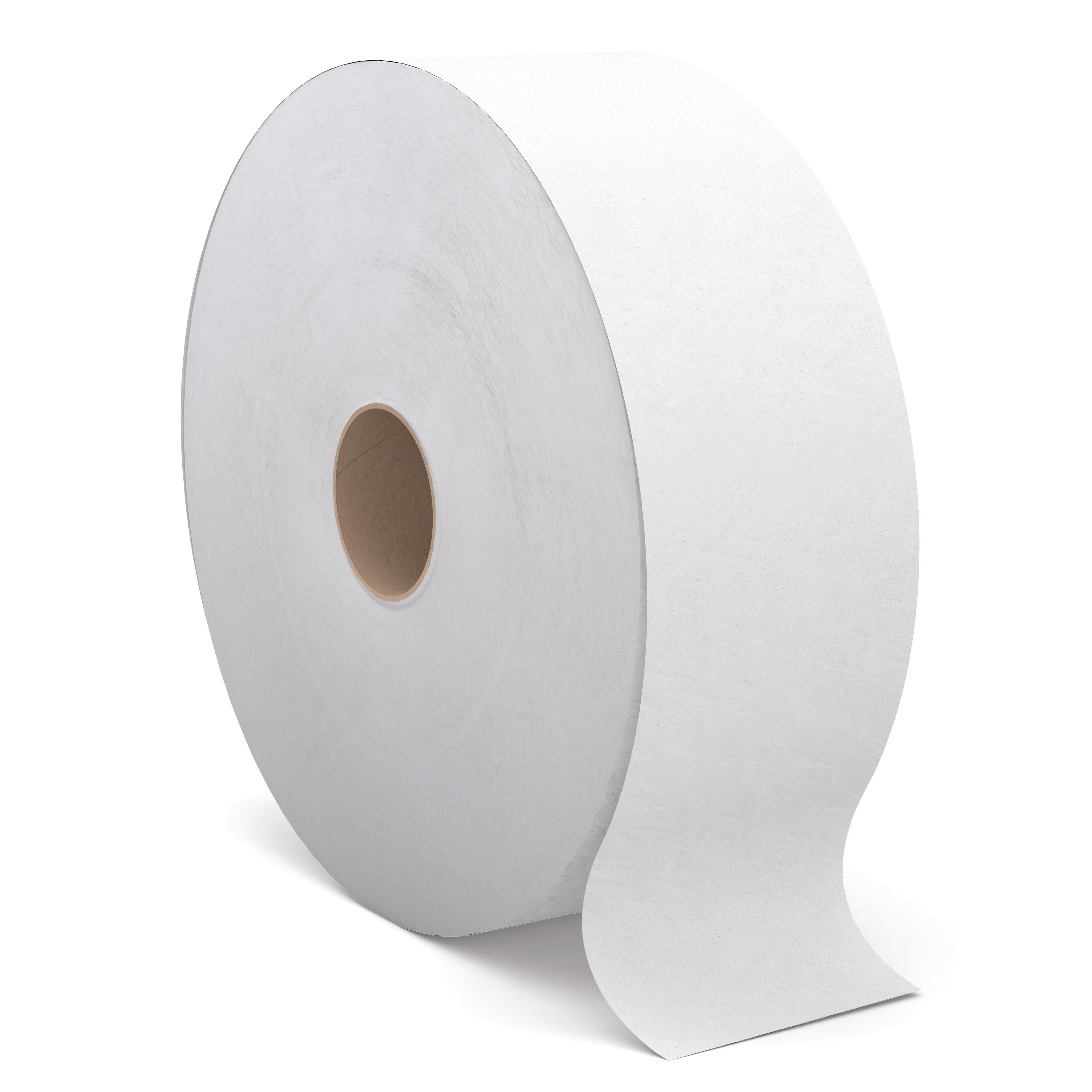 Cascades PRO Perform Toilet Paper & Tissue Roll Tandem 3.5IN X1400FT 2PLY White Jumbo (JRT) 6 Rolls/Case
