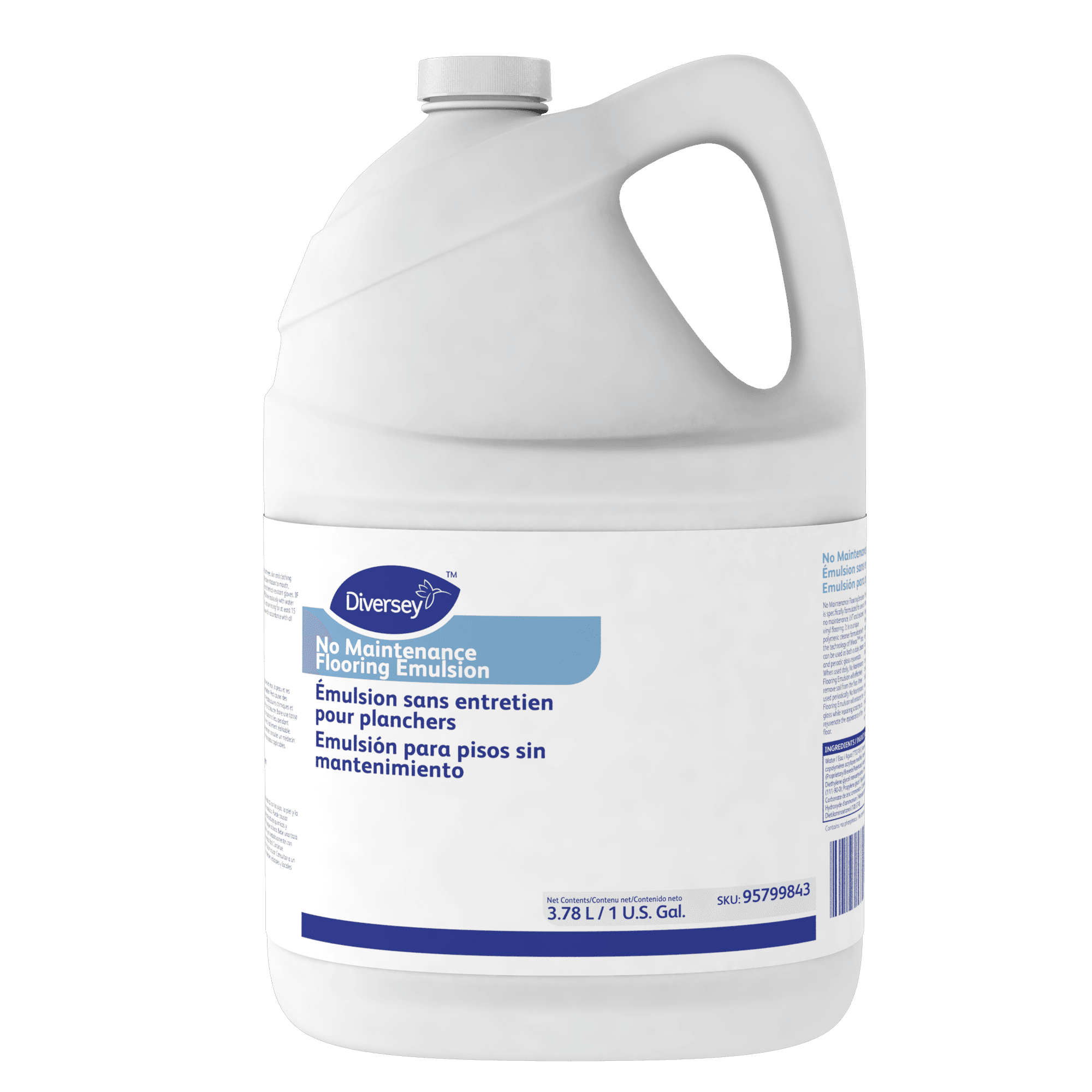 Diversey Floor Maintainer 1 GAL No Maintenance Liquid Concentrate Polymer 4/Case