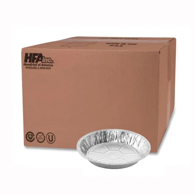 Pie Pan 9 IN Aluminum Round Extra Deep 500/Case