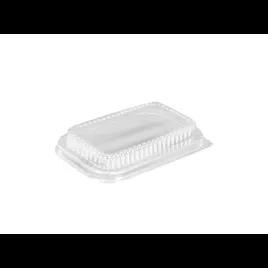 Lid Dome 6.056X3.75X0.875 IN Plastic Clear Rectangle For Pan 200/Case