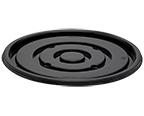 WNA Cake Base 9 IN Black Round 200/Case