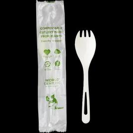 Spork 6 IN TPLA Individually Wrapped 750/Case
