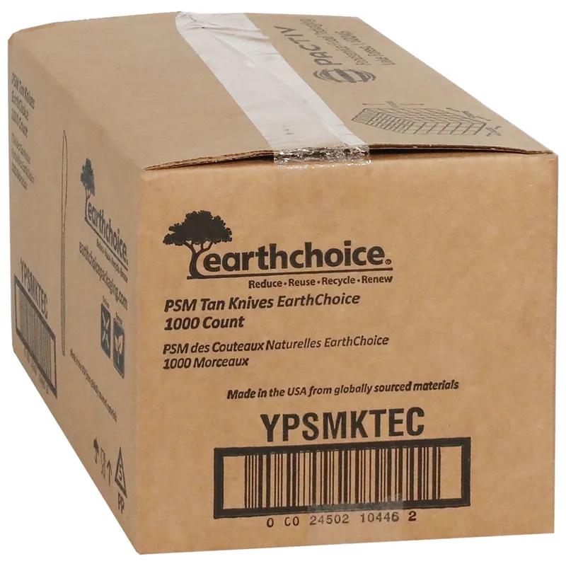 EarthChoice® Knife 7.5 IN PSM Tan Heavy Duty 1000/Case