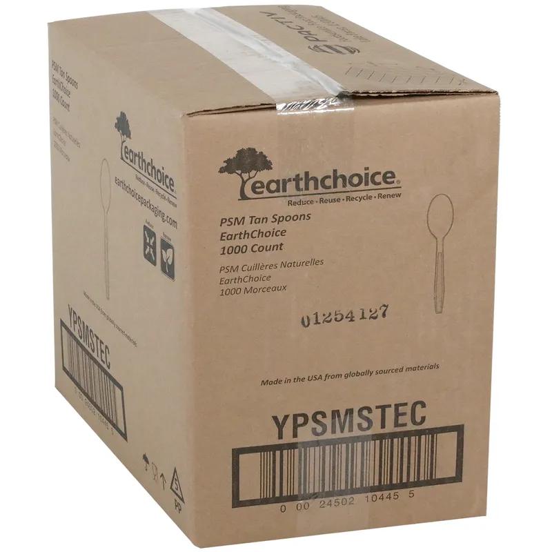 EarthChoice® Spoon 5.9 IN PSM Tan Heavy Duty 1000/Case