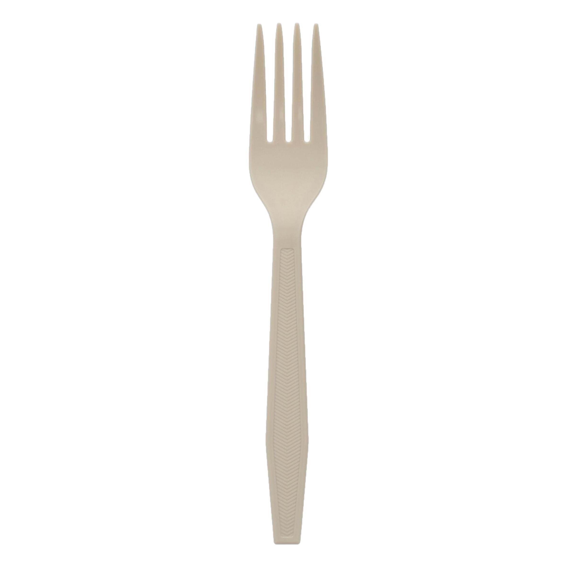 EarthChoice® Fork 6.9 IN PSM Tan Heavy Duty 1000/Case