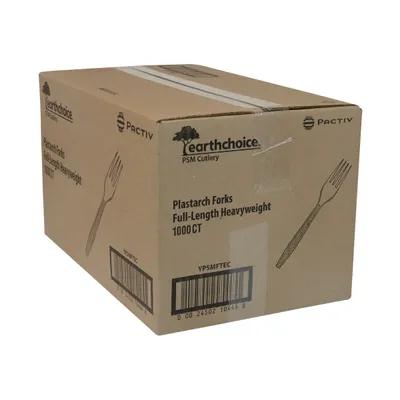 EarthChoice® Fork 6.9 IN PSM Tan Heavy Duty 1000/Case