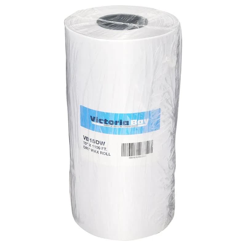 Victoria Bay Multi-Purpose Roll 15IN X1100FT Wet Wax Paper White 1/Roll