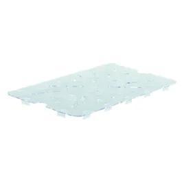 Shelf Drain PFSH-Series 1/2 Size 14.25X8.25X0.625 IN Clear Rectangle PC 1/Each