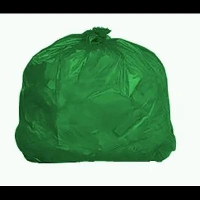 Heritage Can Liner 43X48 IN 56 GAL Green Plastic 1.1MIL 100/Case