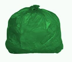 Heritage Can Liner 43X48 IN 56 GAL Green Plastic 1.1MIL 100/Case