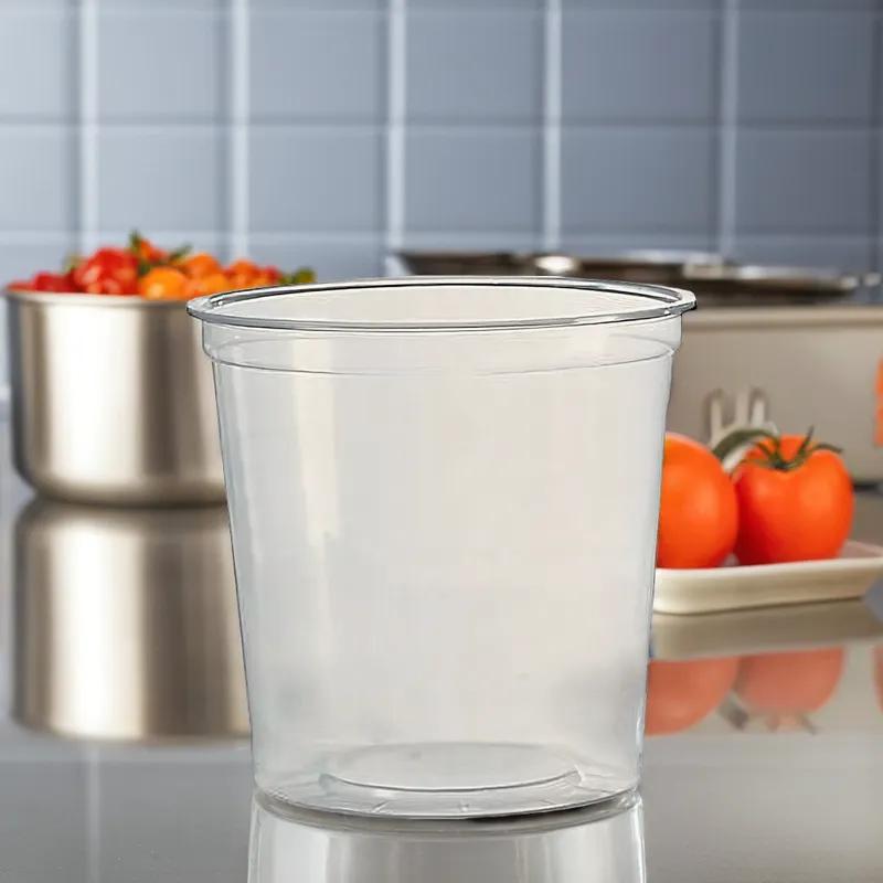 WNA Deli Container Base 24 OZ PP Clear Round 25/Case
