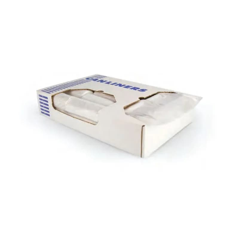 Heritage Can Liner 40X46 IN 40-45 GAL Clear Plastic 100/Case