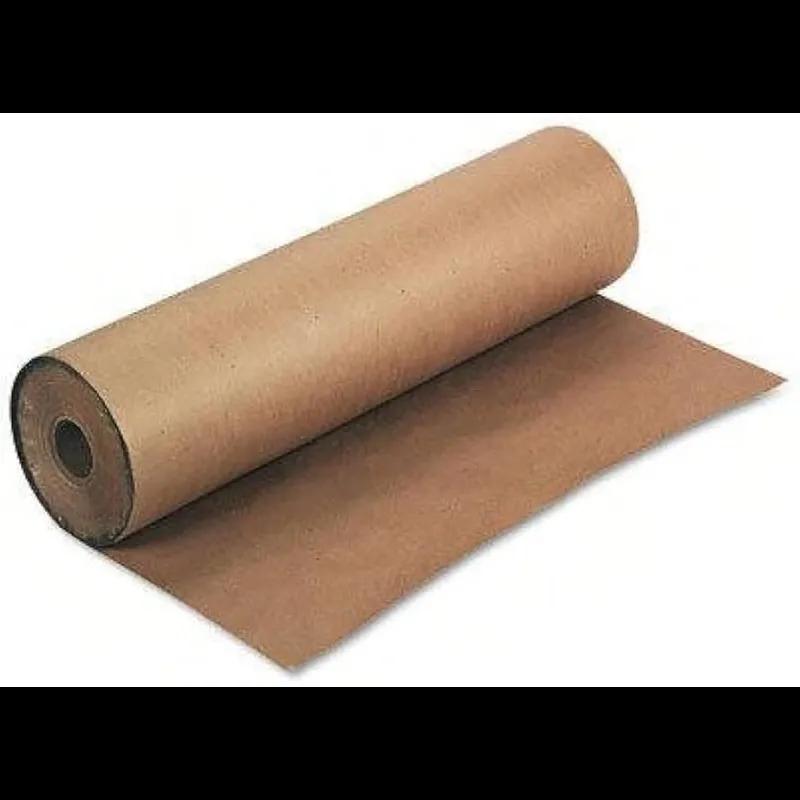 Roll Paper 36IN X810FT Natural Recycled Kraft Paper 1/Roll