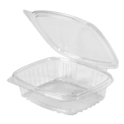 Deli Container Hinged 8 OZ PET Clear 200/Case