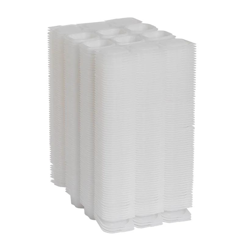 Dixie® Liddles® Souffle & Portion Cup Lid Combo 4 OZ Plastic Translucent Square 900/Case