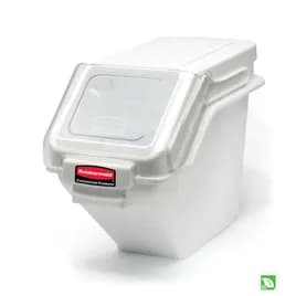ProSave® Ingredient Bin 23.50X11.50X16.88 IN 100 Cup White PP PC Food Safe 1/Each