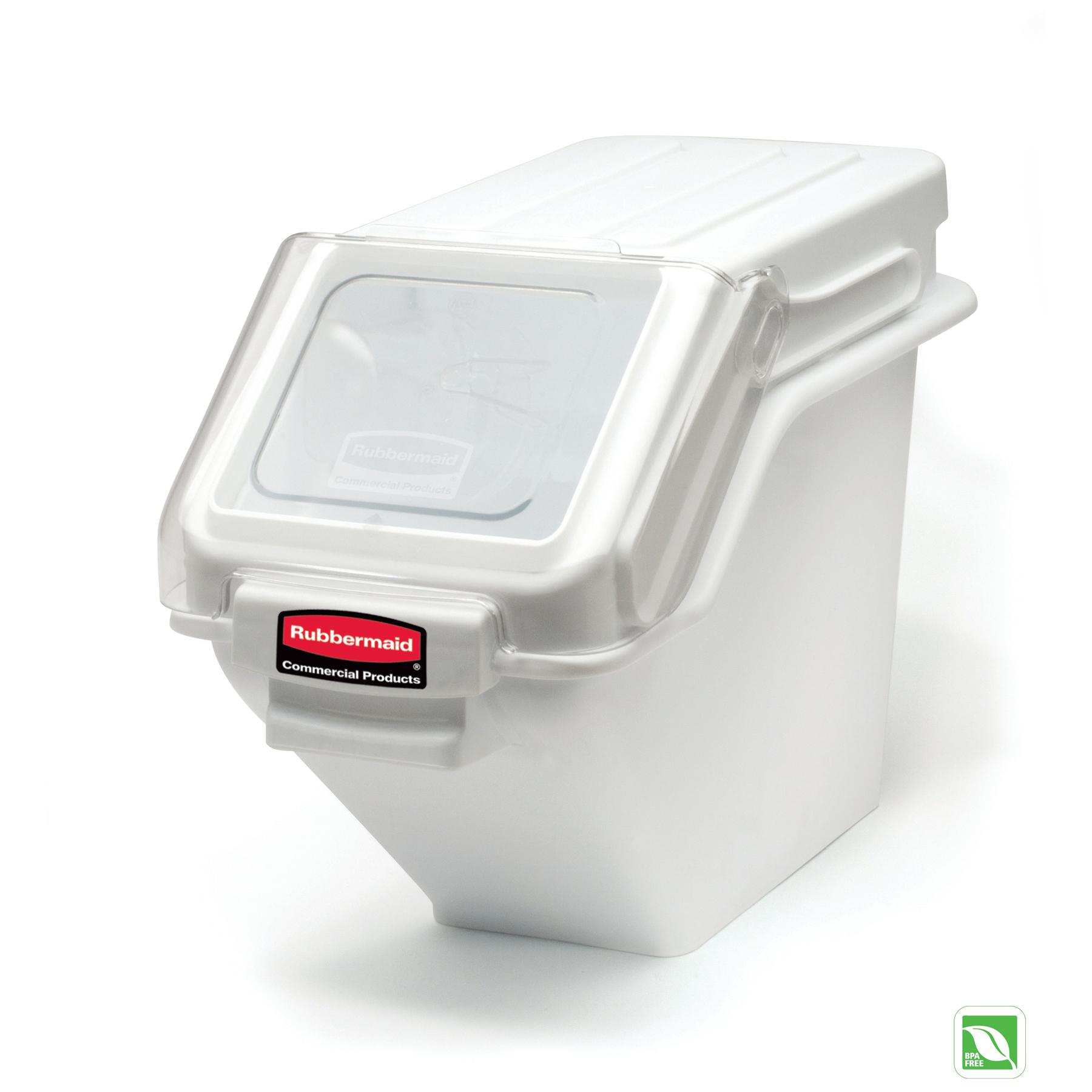 ProSave® Ingredient Bin 23.50X11.50X16.88 IN 100 Cup White PP PC Food Safe 1/Each