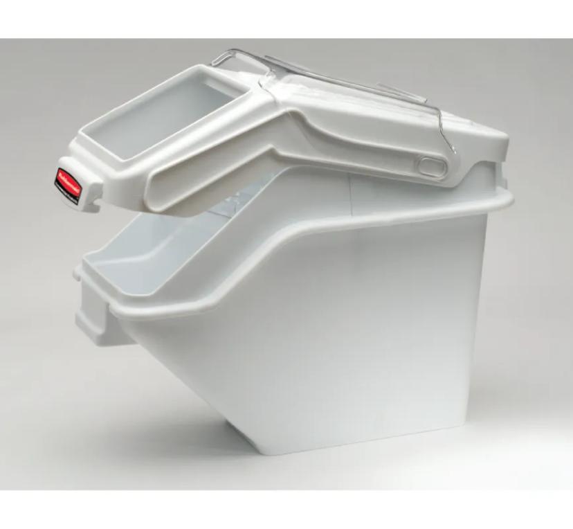 ProSave® Ingredient Bin 23.50X11.50X16.88 IN 100 Cup White PP PC Food Safe 1/Each