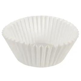 Baking Cup 4.5 IN Paper White Fluted 10000/Case