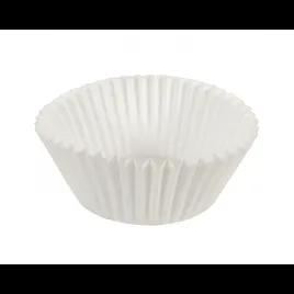 Baking Cup 4.5 IN Paper White Fluted 10000/Case