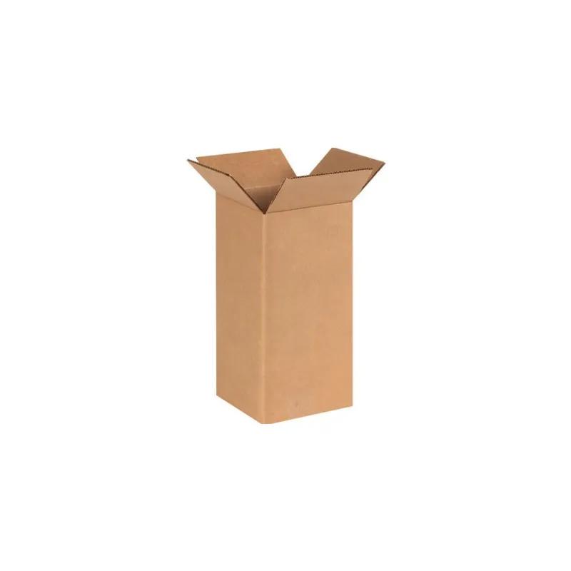 Regular Slotted Container (RSC) 6X6X12 IN Corrugated Cardboard 32ECT 200# Tall 1/Each