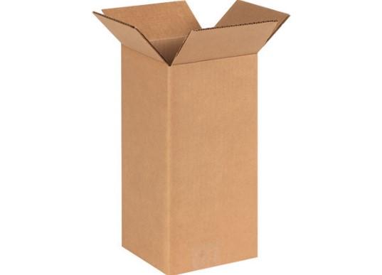 Regular Slotted Container (RSC) 6X6X12 IN Corrugated Cardboard 32ECT 200# Tall 1/Each