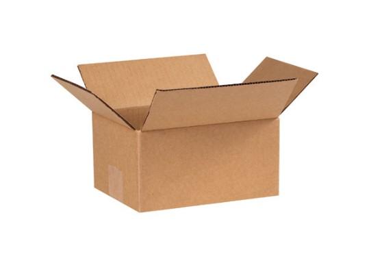 Regular Slotted Container (RSC) 8X6X4 IN Corrugated Cardboard 1/Each