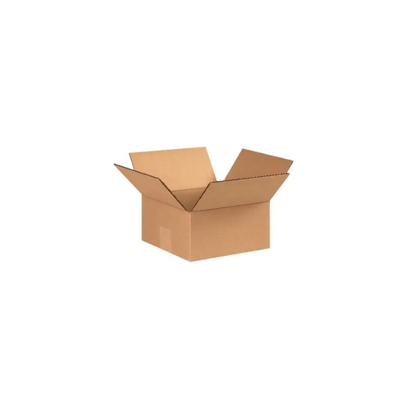 Box 8X8X4 IN Kraft Corrugated Paperboard 32ECT 1/Each