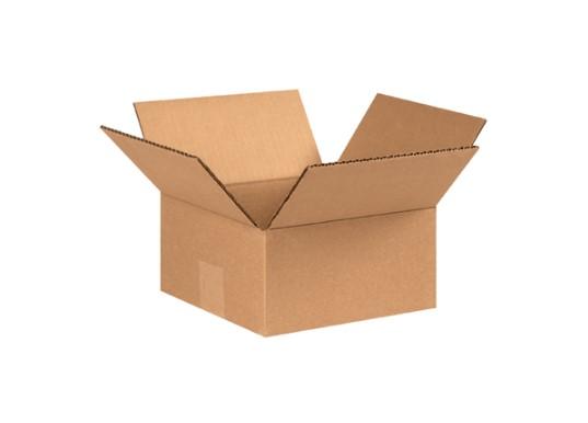 Box 8X8X4 IN Kraft Corrugated Paperboard 32ECT 1/Each
