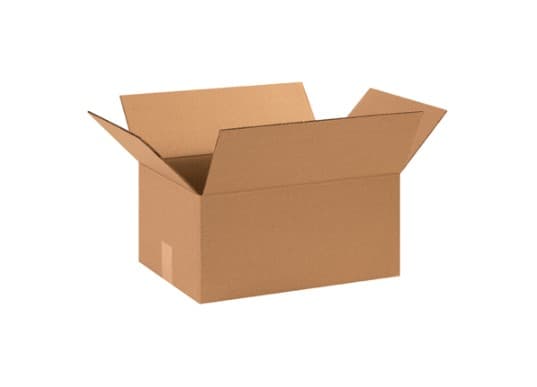 Box 15X11X7 IN Kraft Corrugated Cardboard 32ECT 1/Each