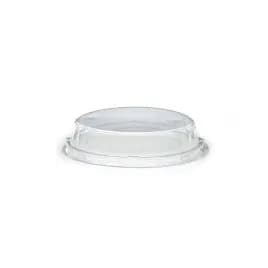 Lid Dome 6.25X9.44X6.52X1.66 IN 1 Compartment PET Round For Bakery Container Unhinged 400/Case