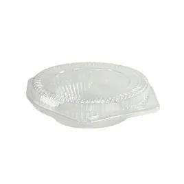 Pie Hinged Container With Low Dome Lid 6 IN OPS Clear Round 350/Case