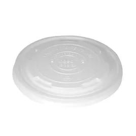 Lid Flat Plastic Round For 12 OZ Soup Cup 500/Case