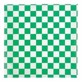 Wrap & Liner 12X12 IN Paper Green Check 5000/Case