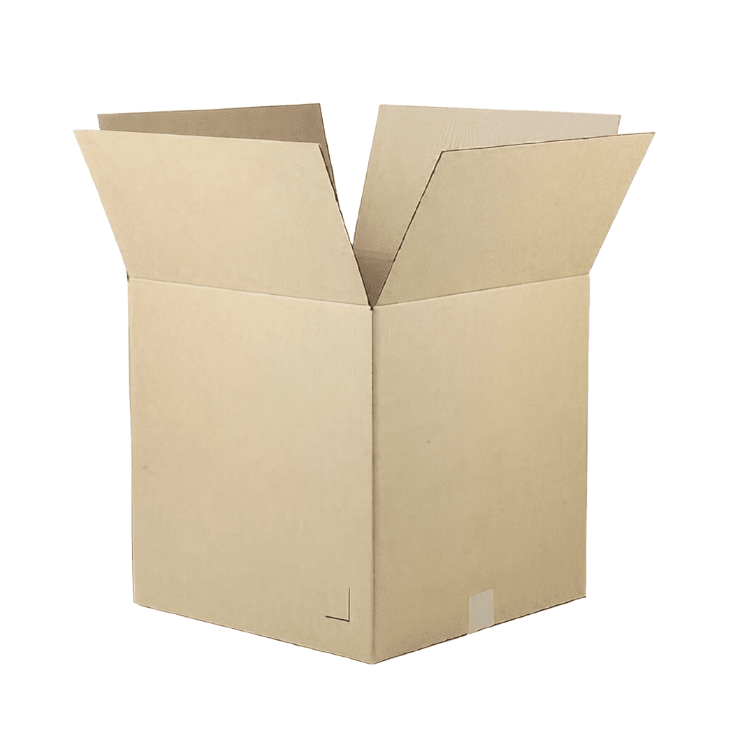 Box 12X10X10 IN Kraft Corrugated Paperboard 32ECT 25/Bundle