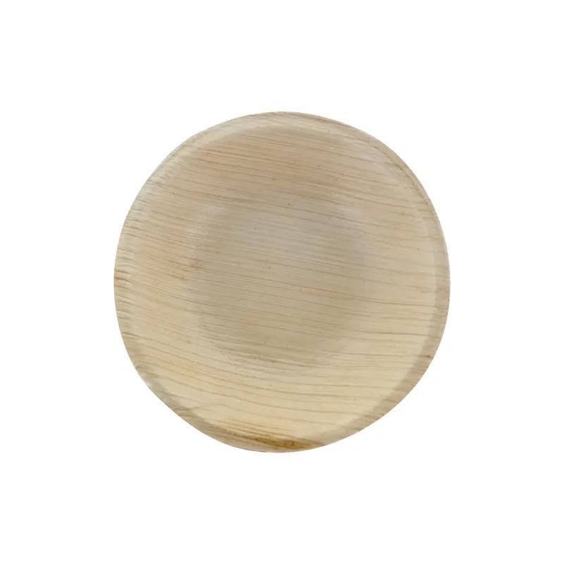 Bowl 3 OZ Palm Leaf Natural Round Microwave Safe Freezer Safe Oven Safe 25 Count/Pack 4 Packs/Case 100 Count/Case