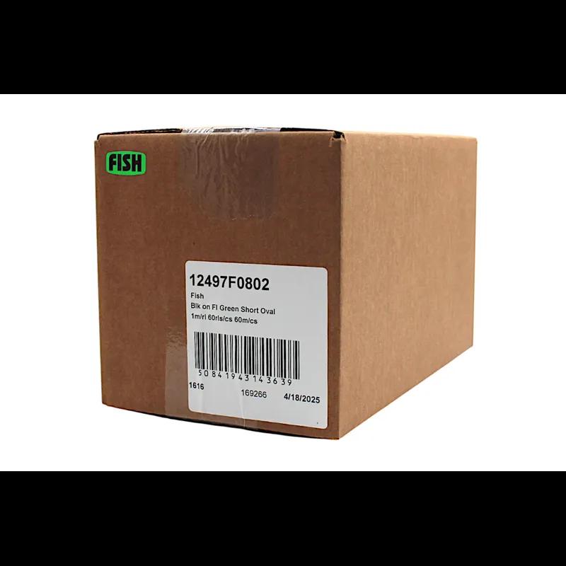 Fish Label 0.625X1.25 IN 1000/Roll