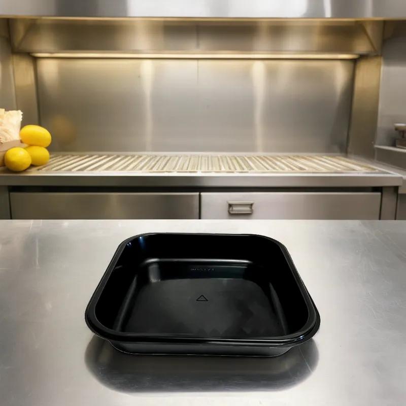 Cake Baking Tray 33 OZ 8X8 IN CPET Square Dual Ovenable 250/Case