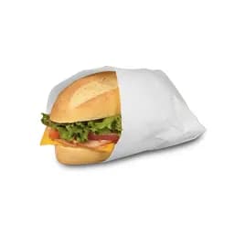 Bagcraft® Sandwich Wrap 14X14 IN Paper White Grease Resistant 4000/Case