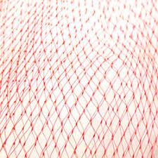 Ham Bag 12X21 IN Nylon Red Mesh & Net 1000/Case