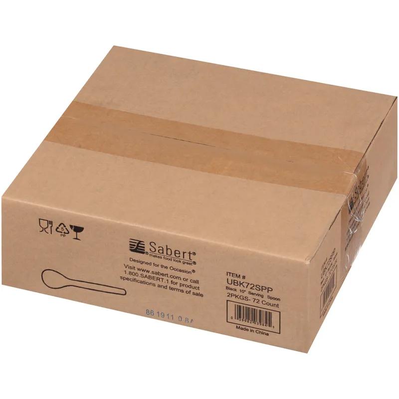 Serving Spoon 10 IN PP Black 72/Case